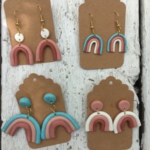 Handcrafted Clay Earrings